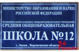 Школа №12 Лиски