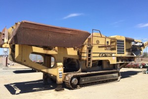 Запчасти гусеничного хода дробильных установок EXTEC C10