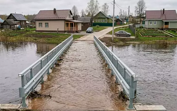 Подводные мосты Воронежской области: ситуация после паводка