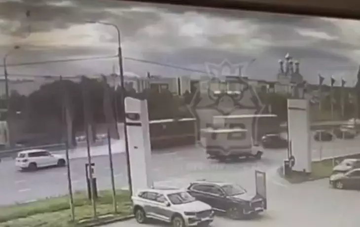 Столкновение автобусов у ТРЦ &laquo;Град&raquo; в Подворье