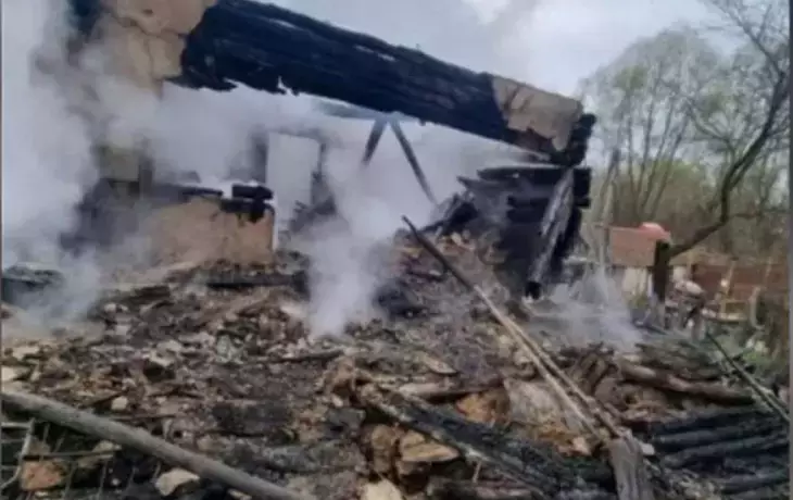 Трагический пожар в Костёнках: двое погибших &mdash; тесть и зять